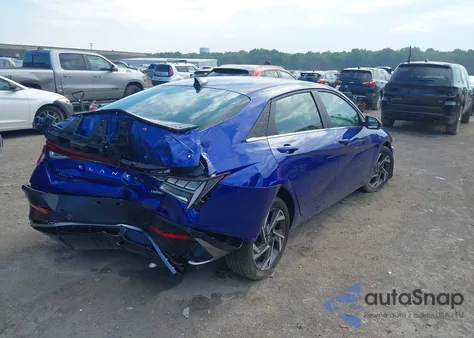 2024 Hyundai Elantra Limited from USA, damaged, VIN KMHLP4DGXRU834169
